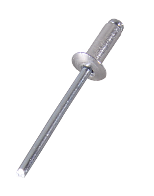 Заклёпки алюминиевые Вихрь 4,0х10 мм, 50 шт.-Tehinstrument