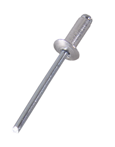 Заклёпки алюминиевые Вихрь 4,0х10 мм, 50 шт.-Tehinstrument