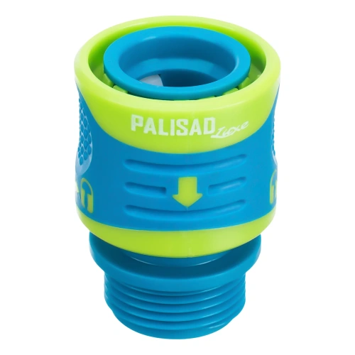Соединитель быстросъемный, наружная резьба 3/4 Palisad Luxe-Tehinstrument