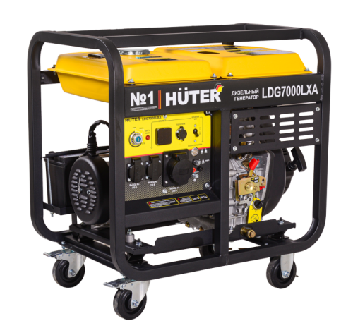 Электрогенератор дизельный LDG 7000LXА Huter-Tehinstrument