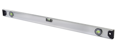 Уровень алюминиевый «Рельс» 1000мм 3 глазка фрезерованный Вихрь-Tehinstrument