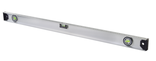 Уровень алюминиевый «Рельс» 1000мм 3 глазка фрезерованный Вихрь-Tehinstrument