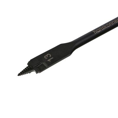 Сверло перовое по дереву 13мм, высококачеств. сталь, шестигр. хвостовик, Hanskonner-Tehinstrument