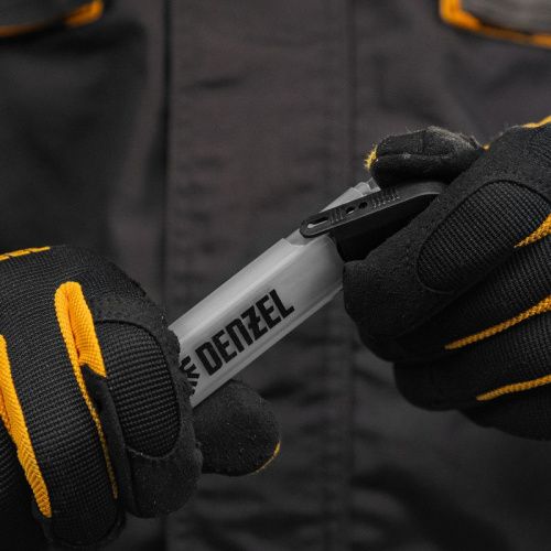 Лезвия, 18 мм, сталь SK5 - 0,5 мм, 10 штук Denzel-Tehinstrument