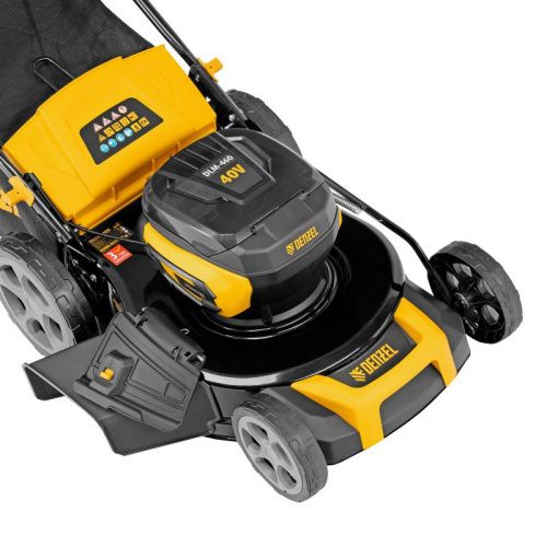 Газонокосилка аккумуляторная Denzel DLM-460 бесщеточная-Tehinstrument