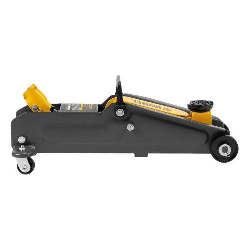 Домкрат гидравлический подкатной, 2 т, 135-385 мм, в пласт. кейсе Denzel-Tehinstrument