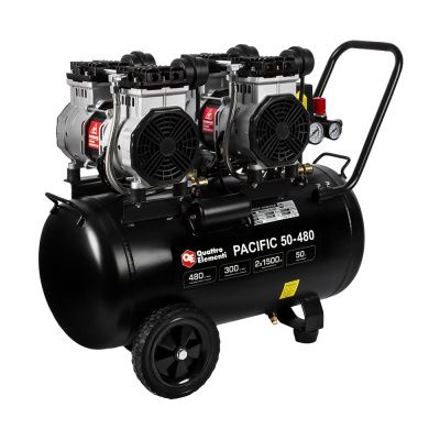 Компрессор поршневой безмасляный QUATTRO ELEMENTI PACIFIC 50-480-Tehinstrument