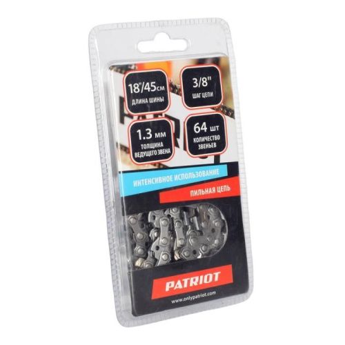Цепь пильная Patriot 91VS-64E (3/8", 1.3 мм, 64 звена)-Tehinstrument