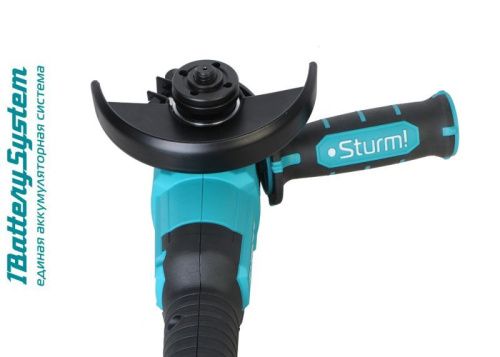 Аккумуляторные УШМ  Sturm CAG1812E 1BatterySystem-Tehinstrument