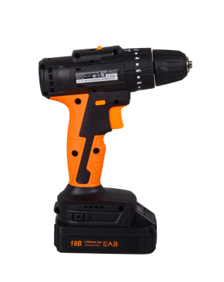 Дрель-шуруповерт Вихрь ДА-18Л-2КУ/Б (2,0 А/ч) (бесщеточный двигатель)-Tehinstrument