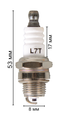 Свеча зажигания Huter 2T L7T-Tehinstrument