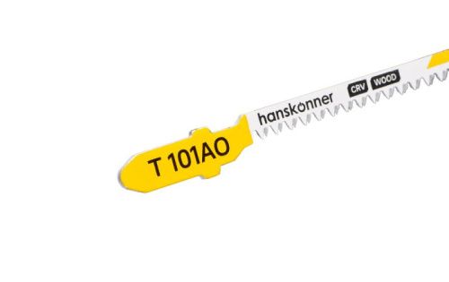 Пилки для лобзика ДЕРЕВО 2шт, T101AO (дер 1,5-15мм, фанера 3-15мм) Hanskonner-Tehinstrument