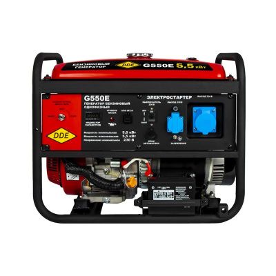 Генератор бензиновый DDE G550E-Tehinstrument