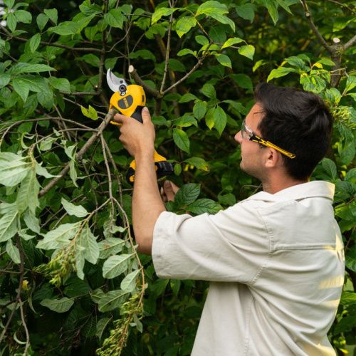 Бесщеточный аккумуляторный секатор Denzel CP-40BL, 20 В, Li-ion-Tehinstrument