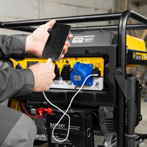 Генератор бензиновый Denzel PS 70 EA-Tehinstrument