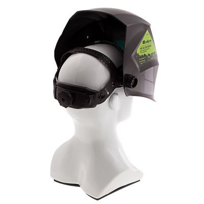 Щиток защитный лицевой (маска сварщика) с автозатемнением Ф1, коробка Сибртех-Tehinstrument