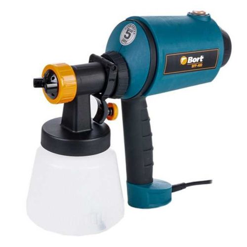 Электрический краскораспылитель Bort BFP-400 (краскопульт Борт 400), 98291551-Tehinstrument