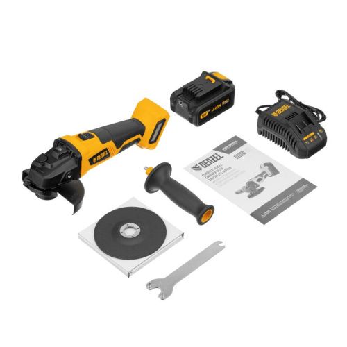 Машина углошлифовальная аккумуляторная бесщет. Denzel BLG-IB-18-125-4-Tehinstrument