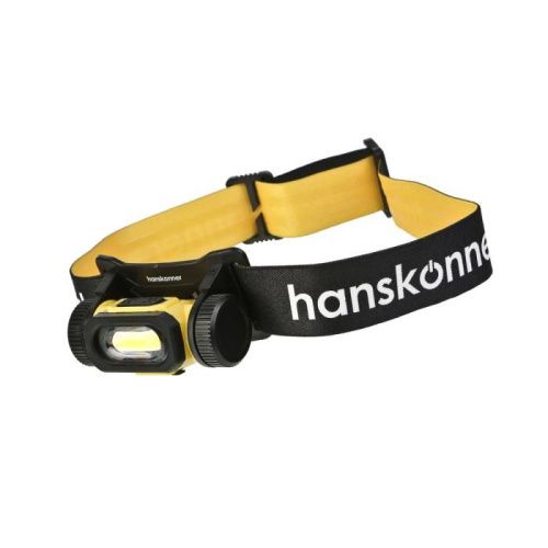 Фонарь налобный аккумуляторный 400лм (турбо 630лм), COB светодиод, 4 режима, Hanskonner-Tehinstrument