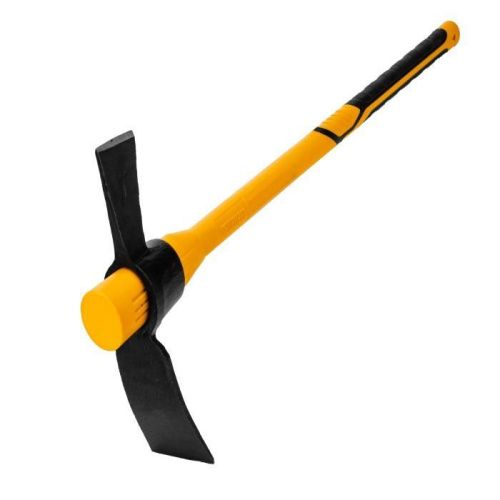 Кирка-топор 2250 г, фиберглассовая обрезиненная рукоятка 900 мм Denzel-Tehinstrument