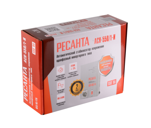 Стабилизатор напряжения Ресанта АСН-550/1-И-Tehinstrument