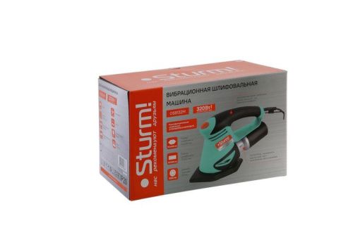 Вибрационная шлифовальная машина 3 в 1  Sturm OS8132M-Tehinstrument