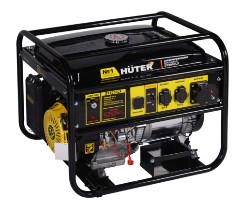 Портативный бензогенератор HUTER DY8000LX-Tehinstrument