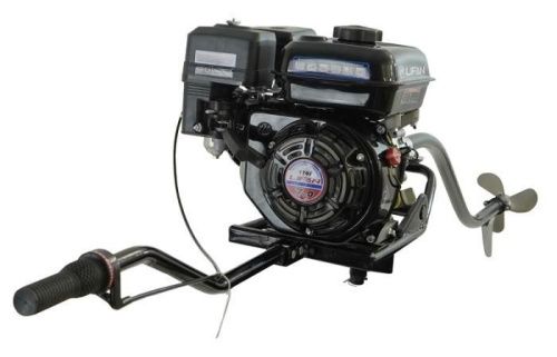 Мотор лодочный болотоход Habert (двигатель Lifan 170F D20)-Tehinstrument