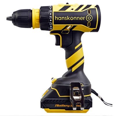 Аккумуляторный шуруповерт Hanskonner HCD1865C 1BatterySystem-Tehinstrument