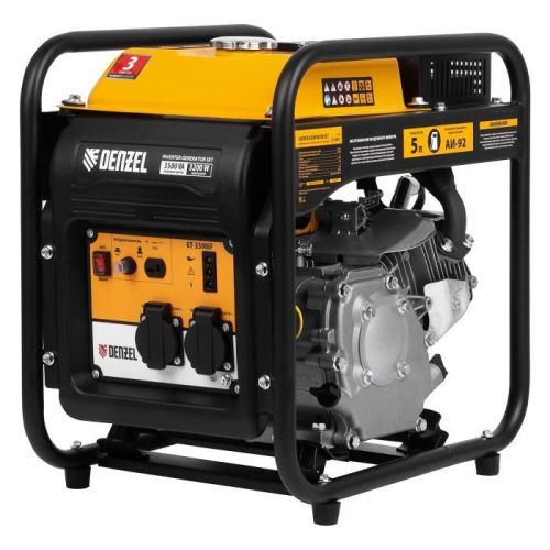 Генератор инверторный Denzel GT-3500iF-Tehinstrument