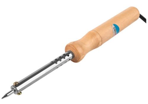 Паяльник электрический 60 Вт, деревянная рукоятка СОЮЗ-Tehinstrument