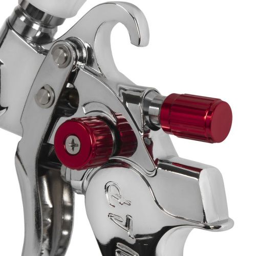 Краскопульт пневматический QUATTRO ELEMENTI с верхним бачком 600 мл, сопло 1,4 мм, HVLP, разъем EURO, Профи-Tehinstrument