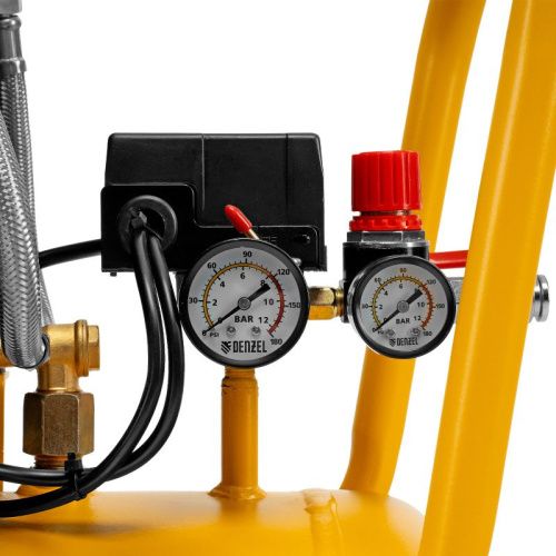 Малошумный безмасляный компрессор Denzel DLP-3000/50-Tehinstrument