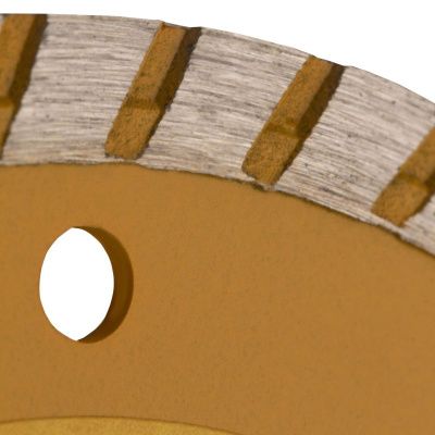 Диск алмазный, отрезной Turbo, 230 х 22.2 мм, сухая резка Denzel-Tehinstrument