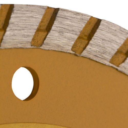 Диск алмазный, отрезной Turbo, 230 х 22.2 мм, сухая резка Denzel-Tehinstrument