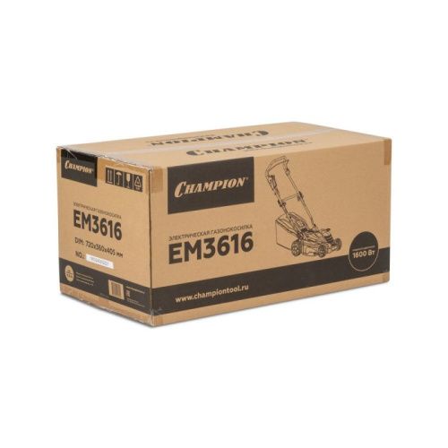 Электрическая газонокосилка CHAMPION EM3616-Tehinstrument