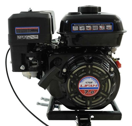 Мотор лодочный болотоход Habert (двигатель Lifan 170F D20)-Tehinstrument