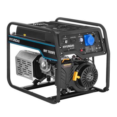 Бензиновый генератор HYUNDAI HHY 7020FE (электростанция Хендай HHY7020FE)-Tehinstrument