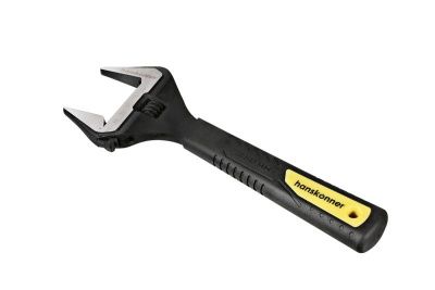 Разводной ключ с тонкими губками, 250 мм, зев 50мм, фосфатированный, hanskonner-Tehinstrument