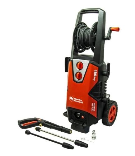 Мойка высокого давления QUATTRO ELEMENTI GENOVA 180 Turbo + ротационная насадка-Tehinstrument