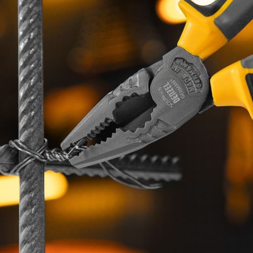 Плоскогубцы комбинированные 205 мм, трехкомпонентные рукоятки Denzel-Tehinstrument