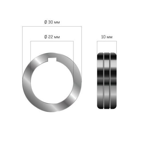 Ролик порошк. 0.9мм /OVERMAN 160-180-200/ SPEEDWAY 200-250-300/ SKYWAY 250-250/3/ Динамика 200 ЭКСПЕРТ, Aurora-Tehinstrument