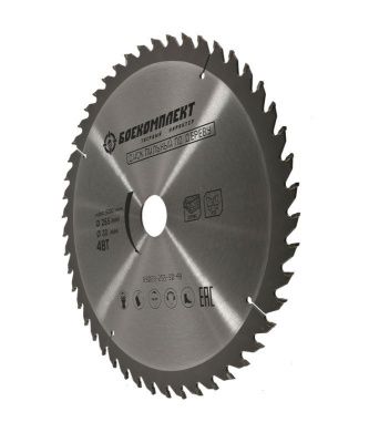 Пильный диск по дереву 255x30мм, 48 зубьев, БОЕКОМПЛЕКТ-Tehinstrument