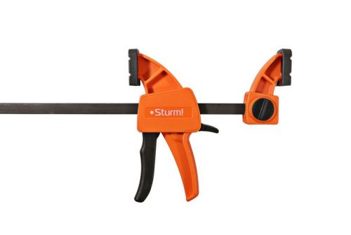 Струбцина быстрозажимная, 600мм, сила сжатия 70-100кгс,  Sturm-Tehinstrument