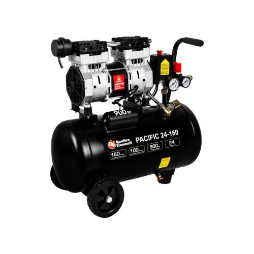 Компрессор поршневой безмасляный QUATTRO ELEMENTI PACIFIC 24-160-Tehinstrument
