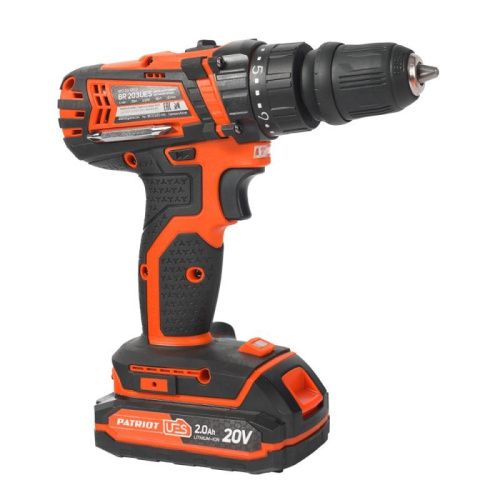 Дрель-шуруповерт аккумуляторная Patriot BR 203 UES-Tehinstrument