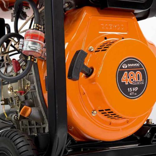 Дизельный генератор DAEWOO DDAE9000XE (электростанция DAEWOO DDAE 9000 XE)-Tehinstrument