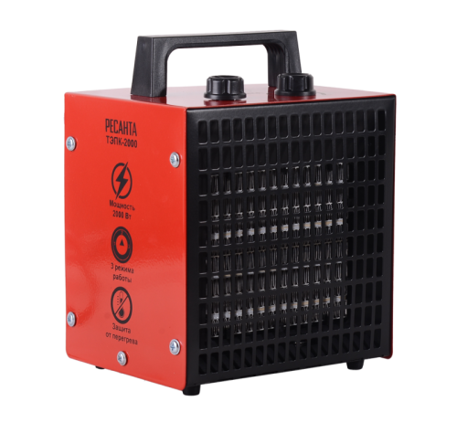 Электрическая тепловая пушка РЕСАНТА ТЭПК-2000-Tehinstrument