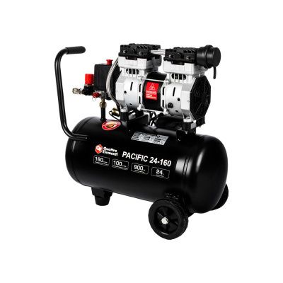 Компрессор поршневой безмасляный QUATTRO ELEMENTI PACIFIC 24-160-Tehinstrument