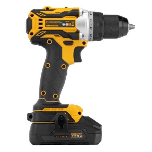 Дрель-шуруповерт аккумуляторная, бесщет. Denzel BLDL-18-02-Tehinstrument